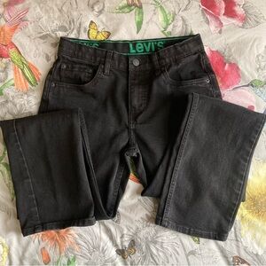 Levi’s Big Boys Performance 511 Slim Jeans. BLACK - 16 reg 28